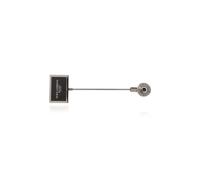 Dolce & Gabbana - Spilla con logo - - Accessories - Uomo - Grigio - ONE SIZE