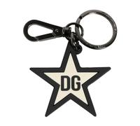 Dolce & Gabbana - Stella Portachiavi in Gomma - - Accessories - Uomo - Nero - ONE SIZE