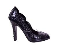Dolce & Gabbana Strass PVC Cinderella Décolleté Nero 06940