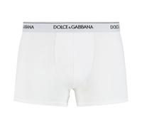 Dolce & Gabbana, ,Underwear ,Uomo ,Bianco ,L Set di Due Boxer in Cotone