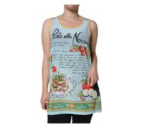 Dolce & Gabbana - Top Tank Multicolore Pasta Alla Norma - - Tops - Donna - Multicolore - S