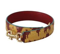 Dolce & Gabbana - Tracolla in Pelle di Lusso in Giallo - - Bags - Donna - Multicolore - ONE SIZE