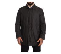 Dolce & Gabbana - Giacca Trench Coat Uomo in Poliestere Nero - - Jackets - Uomo - Nero - S