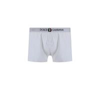 Dolce & Gabbana, ,Underwear ,Uomo ,Bianco ,2XL Slip in cotone con logo in vita