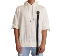 Dolce & Gabbana White Hooded Limited Edition Sweater - IT50 | L
