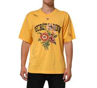 Dolce & Gabbana Yellow Secret Graden Floral Cotton CrewNeck T-shirt - IT50 | L