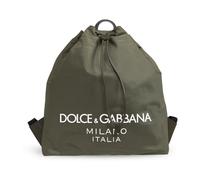Dolce & Gabbana - Zaino con logo - - Bags - Uomo - Verde - ONE SIZE