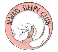 Dolce gatto smalto pin: spilla animale per zaino e abbigliamento, Klein, Metallo non prezioso