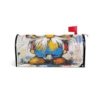 Dolce Gnome Art Pittura Decorativa cassetta postale copre per Natale unico giorno di San Patrizio mailbox copre dimensioni standard Caja de correos