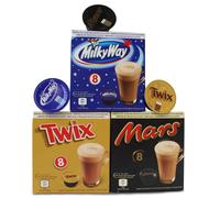 Dolce Gusto Mars, Twix, Milky Way Hot Chocolate Pods