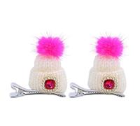 Dolce Hairy Hairpin Principesse Clip di Capelli Colorato Barrettes Con Bobbles Per Le Ragazze Accessori Per Capelli