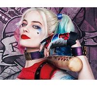 Dolce idea CIALDA in Ostia Harley Quinn Personalizzabile Formato Foglio A4 Decorazione per Torta