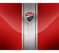 Dolce idea CIALDA in Ostia Moto Ducati Form. A4 Personalizzata Decorazione Torta