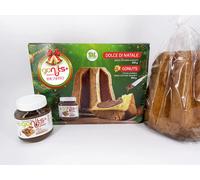 Dolce Incanto Pandoro Senza Zuccheri 650g Con Crema Proteica Gonuts 350g