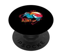 Dolce kiwi uccello kiwi Nuova Zelanda PopSockets PopGrip Adesivo