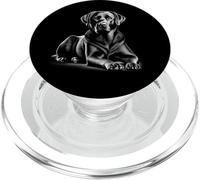 Dolce labrador in posa sdraiata come un ritratto fresco PopSockets PopGrip per MagSafe