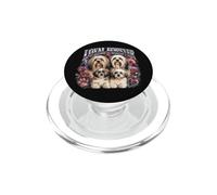 Dolce Lhasa Apso cani famiglia fedele per sempre Streetwear PopSockets PopGrip per MagSafe