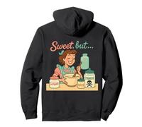 Dolce Ma Psico Retrò Scuro Umorismo Vintage Felpa con Cappuccio