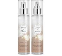 DOLCE & MANIA Acqua Profumata Velvet Milk, Fragranza Morbida e Raffinata al Profumo di Latte, 150ml (Confezione da 2)