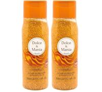 DOLCE & MANIA | Caramello Shower Gel Scrub 300ml - Profumo da Donna, Gel Doccia Esfoliante con Note di Caramello, Idratante e Lussuoso, Pelle Morbida e Profumata (Confezione da 2)