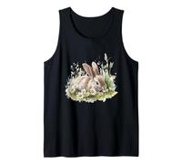 Dolce Margherita con Coniglietto per Gli Amanti del Prato e dei Conigli Canotta