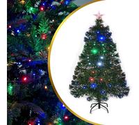 Dolce Natale Albero di Natale Fibre Ottiche (120 CM, MULTICOLORE)