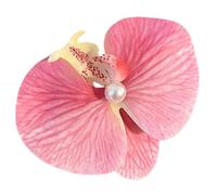 Dolce Phalaenopsis Fiore Tornante 2024 Moda Perle Floreali Clip di Capelli Femminile Copricapo Unico Fermagli per Capelli Per Le Donne