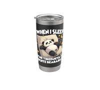 Dolce pigiama a forma di panda: la maglietta perfetta per i Bicchiere termico in acciaio inox doppia parete