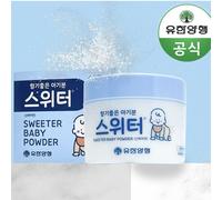 DOLCE polvere coreana per bambini senza talco senza asbeto pelle secca per la...