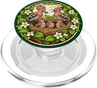 dolce pupa nel nido birdwatcher primavera uccello canoro PopSockets PopGrip per MagSafe