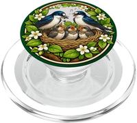 dolce rabbia birdwatcher primavera uccelli canori uccelli PopSockets PopGrip per MagSafe