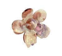 Dolce ragazza alta coda di cavallo artiglio dei capelli bella femmina colorato fiore artiglio capelli artiglio casual banchetto clip per capelli per ragazze