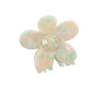 Dolce ragazza alta coda di cavallo artiglio dei capelli bella femmina colorato fiore artiglio capelli artiglio casual banchetto clip per capelli per ragazze