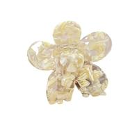 Dolce ragazza alta coda di cavallo artiglio dei capelli bella femmina colorato fiore artiglio capelli artiglio casual banchetto clip per capelli per ragazze