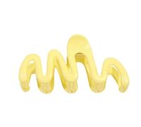 Dolce ragazze alta coda di cavallo artiglio dei capelli bella femminile di colore caramella forma curva artiglio dei capelli casuale pendolari clip per capelli per ragazze