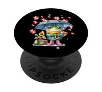 dolce rana rana farfalle bambini ragazze ragazzi bambino PopSockets PopGrip Adesivo