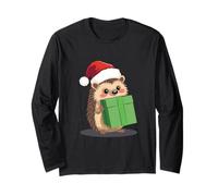 Dolce Riccio con Un Pacchetto di Natale Maglia a Manica