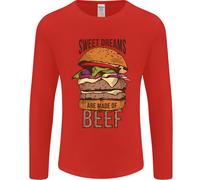 Dolce Sogni Sono Fatti Di Manzo BBQ Chef Uomo Maniche