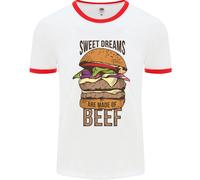 Dolce Sogni Sono Fatti Di Manzo BBQ Chef Uomo Ringer