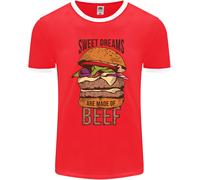 Dolce Sogni Sono Fatti Di Manzo BBQ Chef Uomo Ringer Fotl