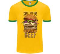 Dolce Sogni Sono Fatti Di Manzo BBQ Chef Uomo Ringer Fotl