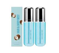 Dolce spray profumato al latte di cocco alla vaniglia per capelli e corpo - Nebbia di profumo leggera di lunga durata - Spray idratante al cocco alla vaniglia per pelle e capelli (cocco, 2)