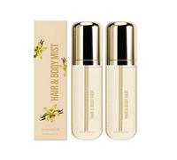 Dolce spray profumato al latte di cocco alla vaniglia per capelli e corpo - Nebbia di profumo leggera di lunga durata - Idratante al cocco Vaniglia Spray per pelle e capelli (Vanilla,2)