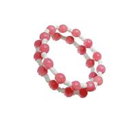 Dolce Star Collana di Perline 2025 Design Trendy Neckchain Multicolore Stratificazione Mano Catena Da Polso Per Le Ragazze Partito Gioielli Per Le Donne, G, come descritto, come descritto