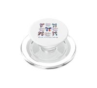 Dolce Terra della Libertà Archi Patriottici Fuochi d'artificio PopSockets PopGrip per MagSafe