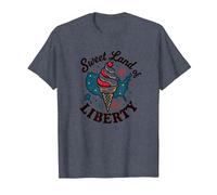 Dolce Terra della libertà Maglietta, Uomo, Pervinca, 3XL