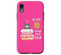 Dolce torta a forma di gattino per il mio compleanno di 6 anni Custodia per iPhone XR
