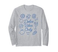 Dolce Vibes Solo Gelato Italiano Estate Maglia a Manica