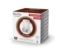 DOLCE VITA 48 Capsule Dolce Gusto LATTE Compatibili con macchine Nescafe Dolce Gusto - Prodotto Senza Glutine - Senza Saccarosio - Senza Caffeina -
