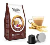 DOLCE VITA Nespresso GINSENG AMARO Senza Zucchero 100 Capsule Compatibili con Nespresso - Senza Glutine -